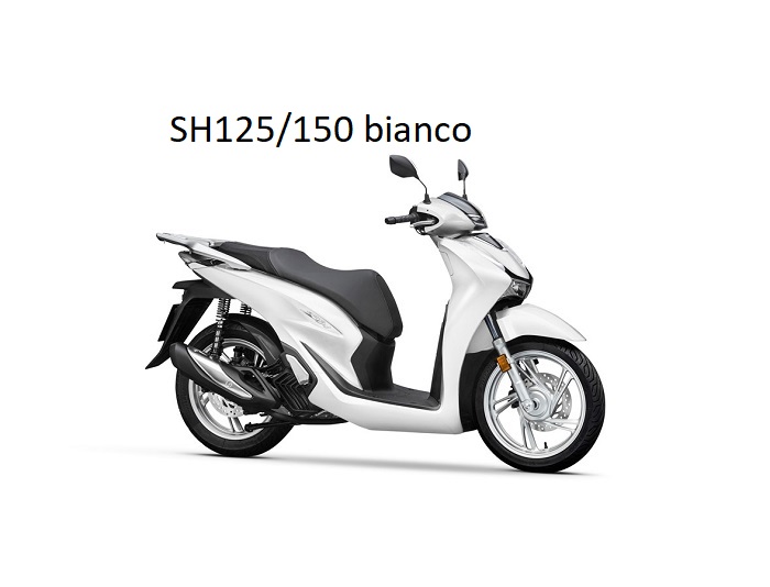 sh 125 nero opaco 2019